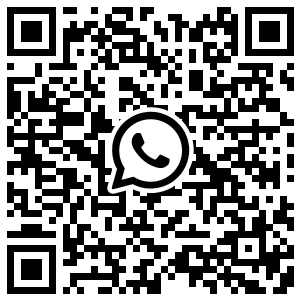 QR code to start the EQUA AI guest demo on WhatsApp